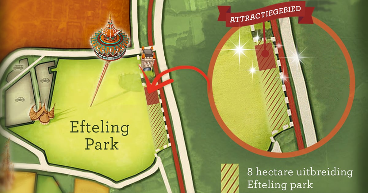 Efteling wil het park uitbreiden en in 2020 nieuwe attractie openen Efteling wil het park uitbreiden en in 2020 nieuwe attractie openen