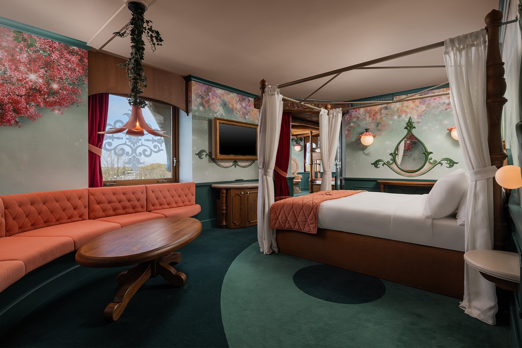 Droomvlucht Suite in het Efteling Wonder Hotel.