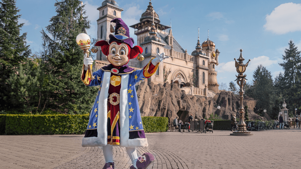 Pardoes voor attractie Symbolica.
