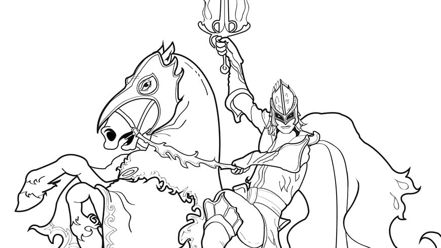 Colouring Picture Of Thomas From Raveleijn Efteling Kids