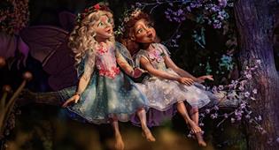 Twee Droomvlucht op een tak