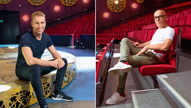 Marcel Visscher en Stanley Burleson