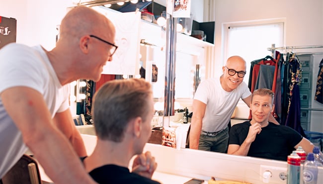 Marcel Visscher en Stanley Burleson