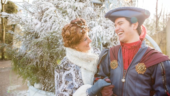vuurprins en sneeuwprinses