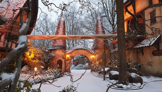 Het Volk van Laaf in de sneeuw