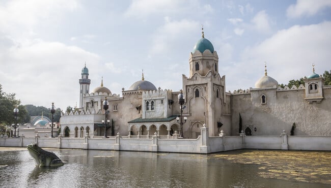 Fata Morgana uitzicht vanaf Aquanura.