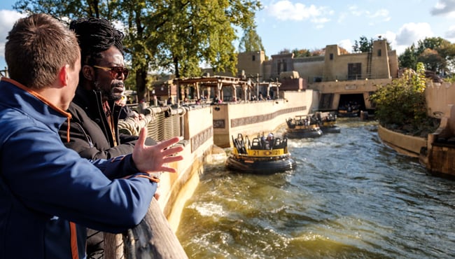 Kenny B. in de Efteling