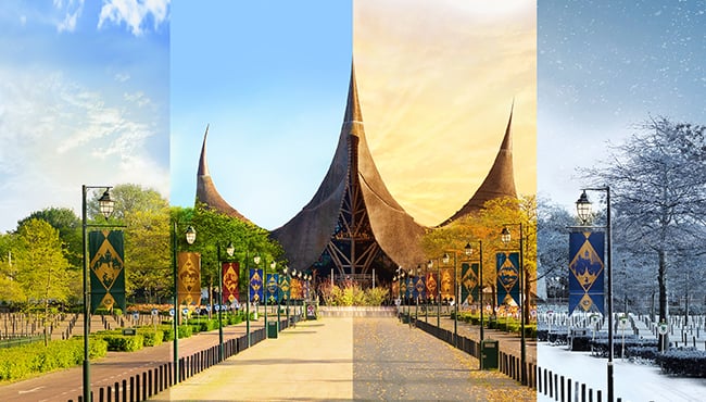 Alle seizoenen in de Efteling