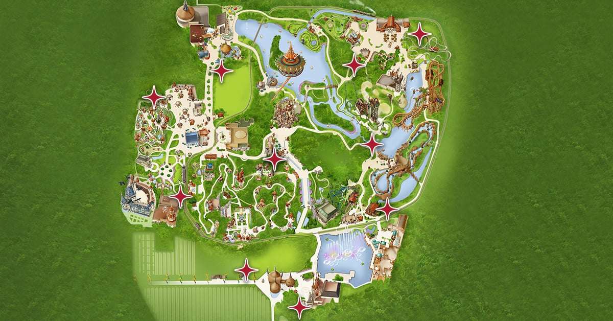 Efteling Map En Plattegrond