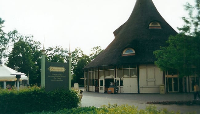 De Smaeckmaker was ook de naam van een horecapuntje achter Het Huis van de Vijf Zintuigen.