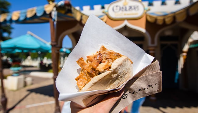 Döner kebab in de Efteling