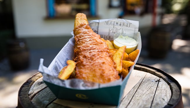 Fish and Chips, in de Efteling