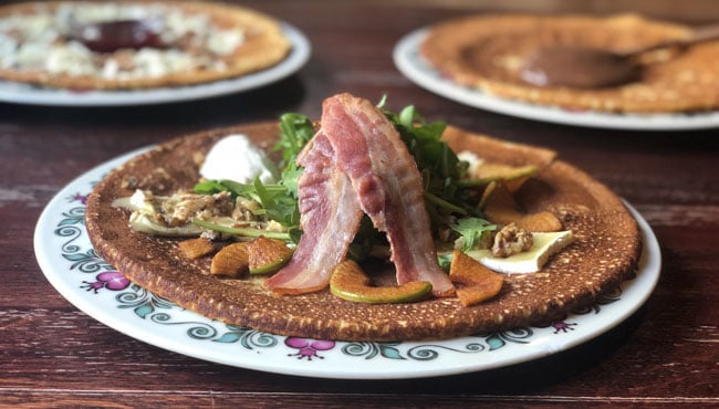 Hartige seizoenspannekoek