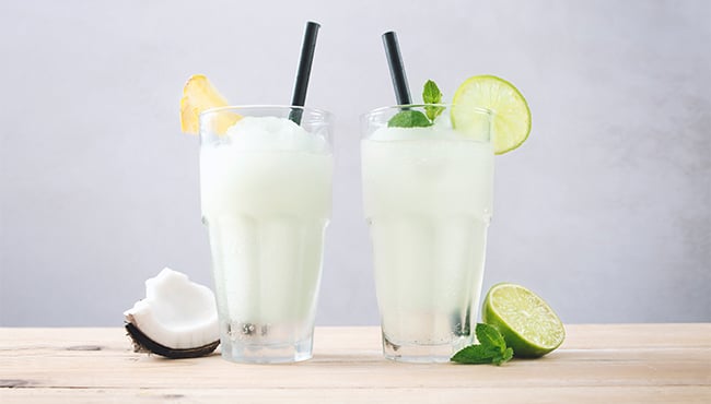 Zomerspecial frozen mojito pina colade