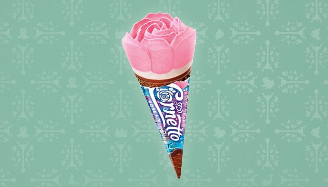 Rose cornetto