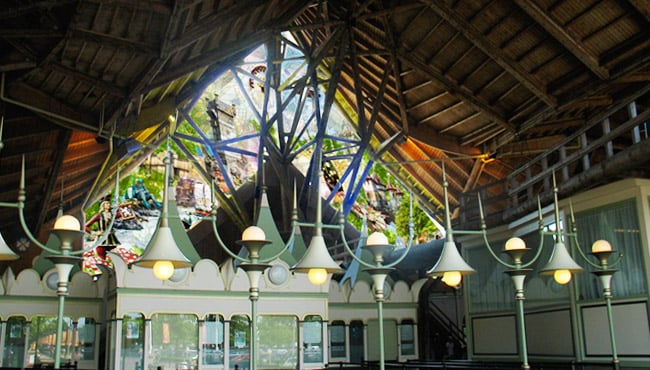 Voorlopige impressie glas in lood uiting