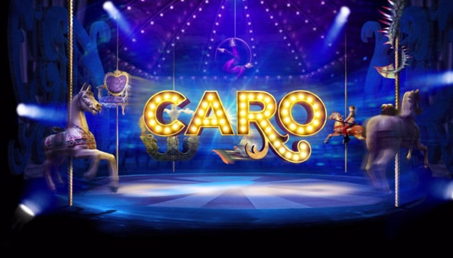 Het logo van CARO, de nieuwe theatershow van de Efteling.