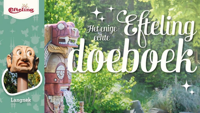 De cover van het Efteling doeboek.