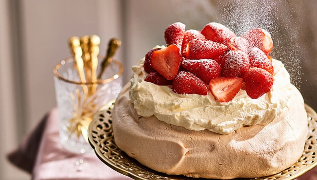 Een taart uit Polles Taartenboek.