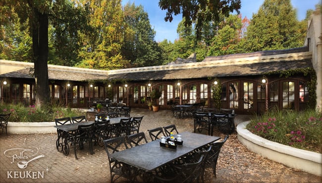 Impressie uitbreiding Polles Keuken