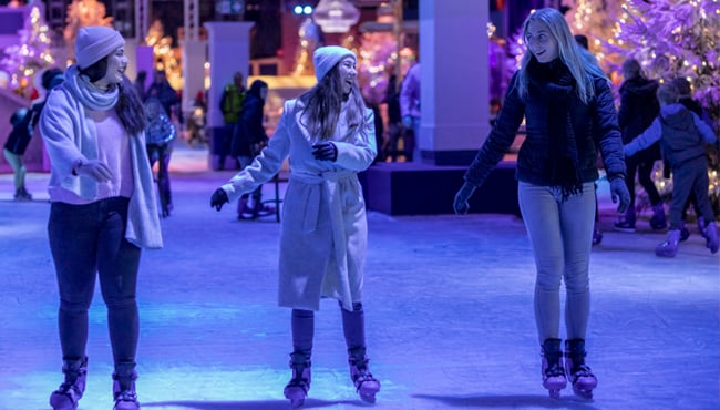 Schaatsen in de Efteling