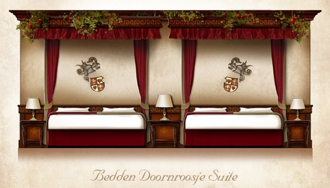 Bedden Doornroosje Suite