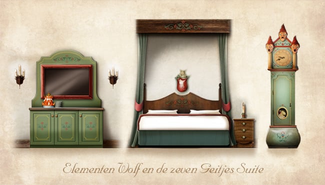 Elementen uit de Wolf en de zeven Geitjes Suite