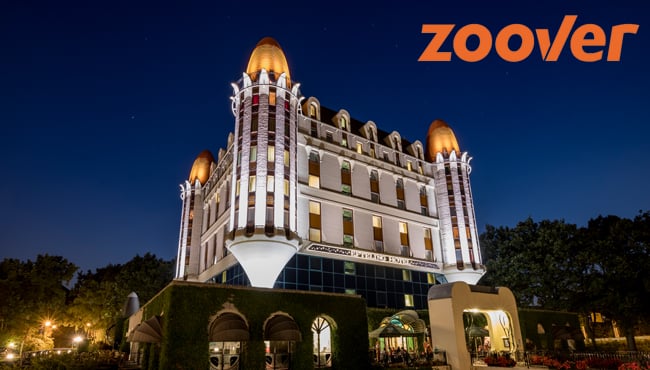 Efteling Hotel scoort een 8,5 bij Zoover