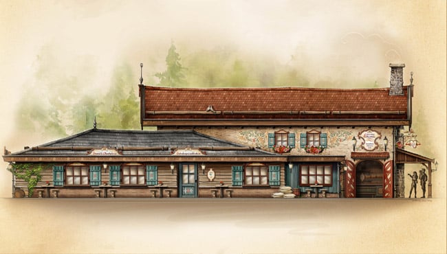 Exterieur Bäckerei Krümel