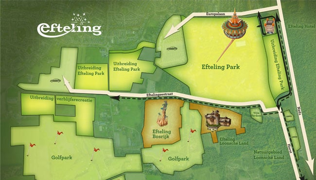 Uitbreidingsplannen Efteling