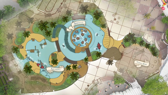 De Wereld van Sindbad plattegrond