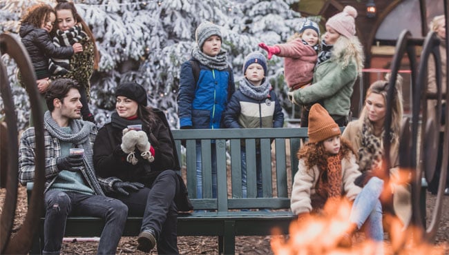 Warme Winter Weide