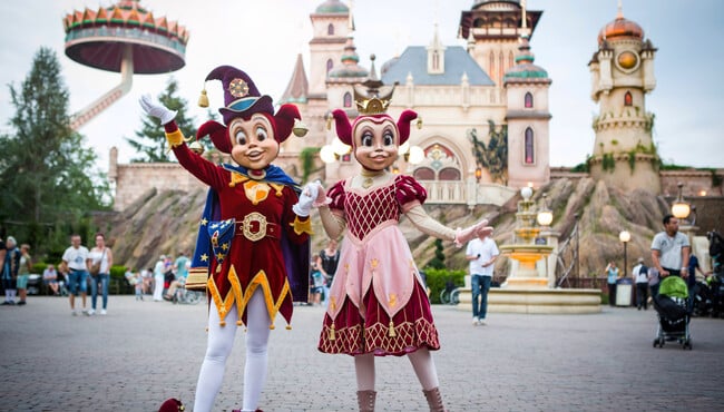 Pardoes en Pardijn voor Symbolica en de Pagode in de Efteling