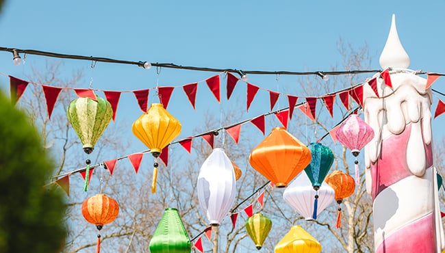 Efteling Wonderland - feestelijke versiering