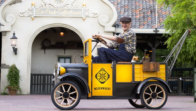 Wegenwacht tijdens de Zomer Efteling