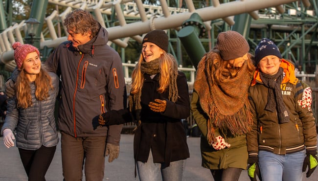 Familie in de Efteling