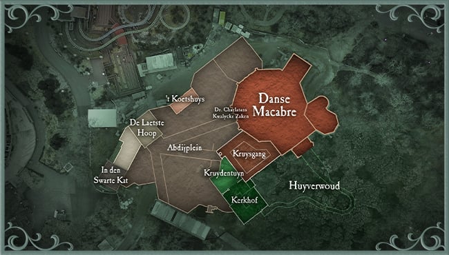 plattegrond gebied danse macabre