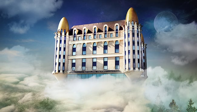 luchtkasteel het efteling hotel