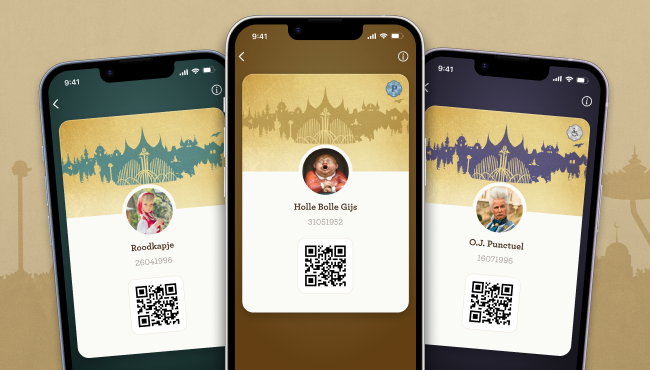 Abonnement in de Efteling-app