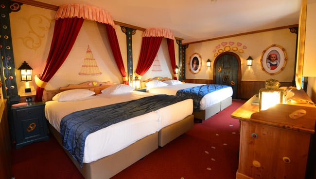 De Hans en Grietje Suite in het Efteling Hotel