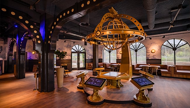 Speelobject de DromenVaarder in het Efteling Wonder Hotel.