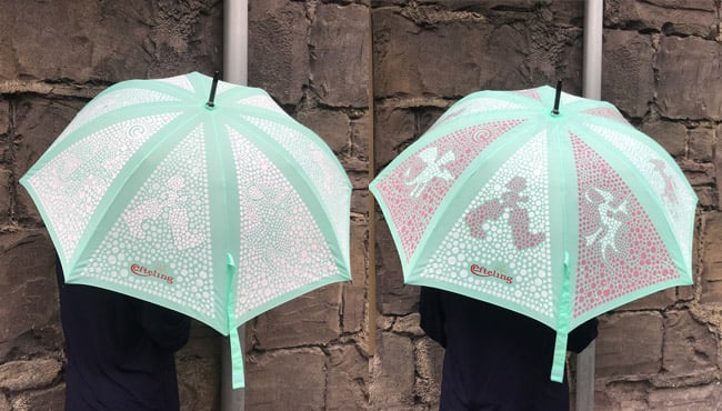De magische paraplu voor volwassenen is sinds 2018 te koop in de Efteling.