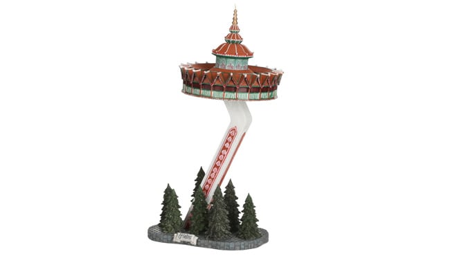 Efteling miniaturen 2019: Efteling Pagode met lichtjes