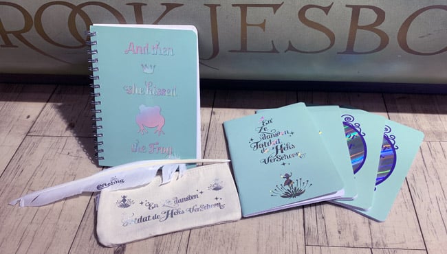 Efteling schriften en etui