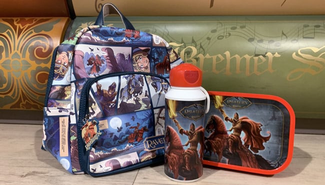 Set van Raveleijn tas, broodtrommel en drinkbeker