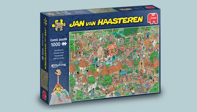 Jan van Haasteren Sprookjesbos-puzzel.