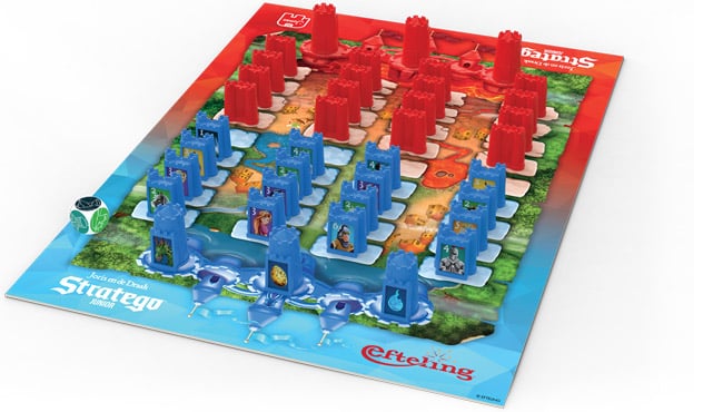 Speelbord Stratego Junior Joris en de Draak.