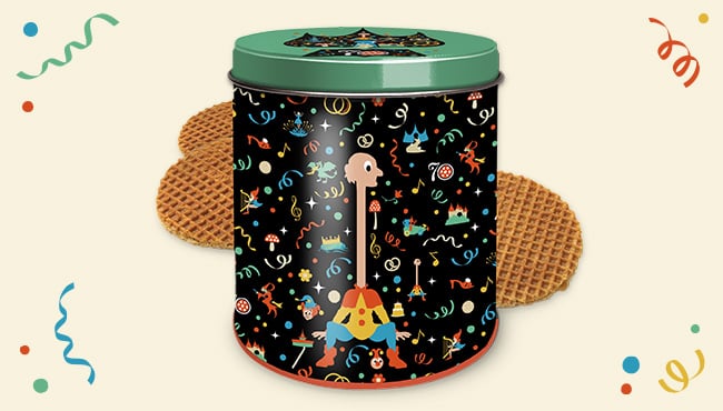 Nieuwe Efteling jubileum souvenirs stroopwafels