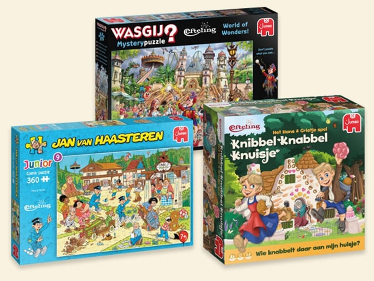 oogsten stromen optocht Winnen: nieuwe Jumbo Efteling-spel en -puzzels