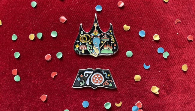 Jubileum pin-set 70 jaar Efteling